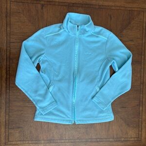 Patagonia Light Blue Full-Zip Fleece Jacket